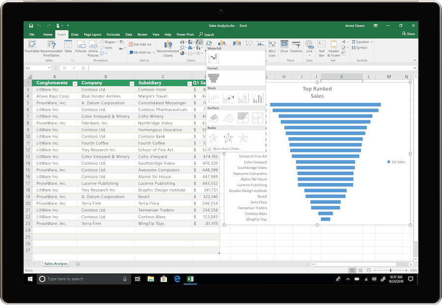 new version of excel for mac